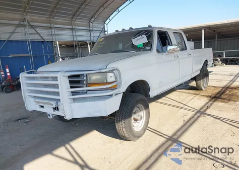 1995 Ford F350 из США, поврежденный, VIN 1FTJW36F5SEA82040